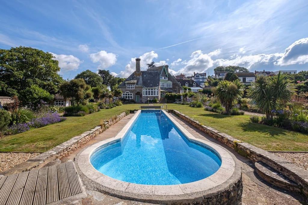 엑스머스 The Beach House-Devon- On The Beach- Sleeps 20 빌라 외부 사진