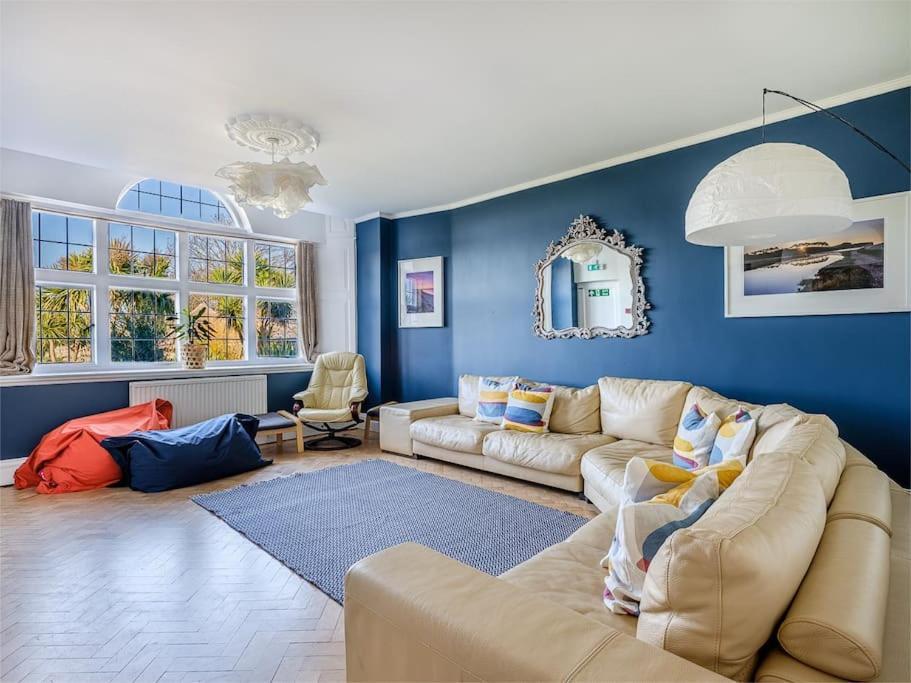 엑스머스 The Beach House-Devon- On The Beach- Sleeps 20 빌라 외부 사진