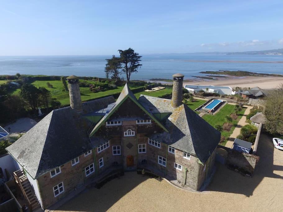 엑스머스 The Beach House-Devon- On The Beach- Sleeps 20 빌라 외부 사진