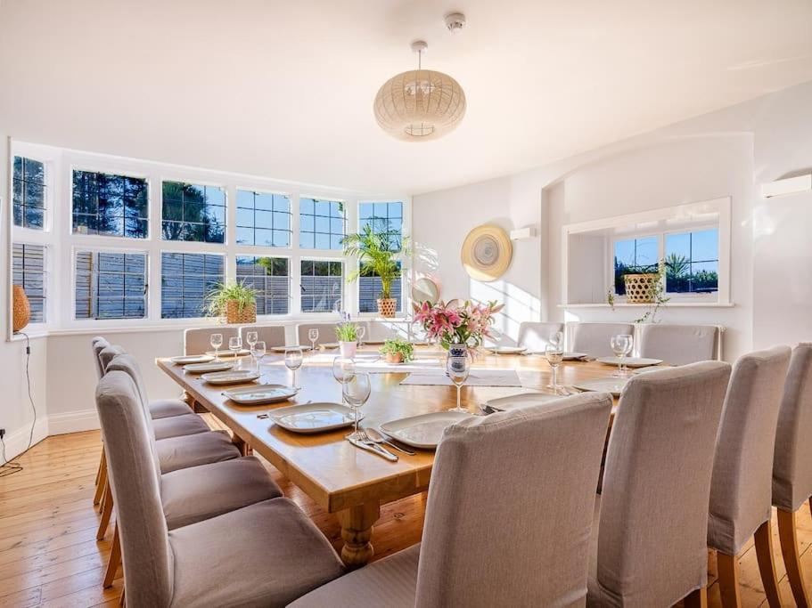 엑스머스 The Beach House-Devon- On The Beach- Sleeps 20 빌라 외부 사진