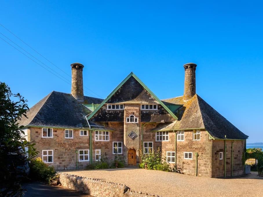 엑스머스 The Beach House-Devon- On The Beach- Sleeps 20 빌라 외부 사진
