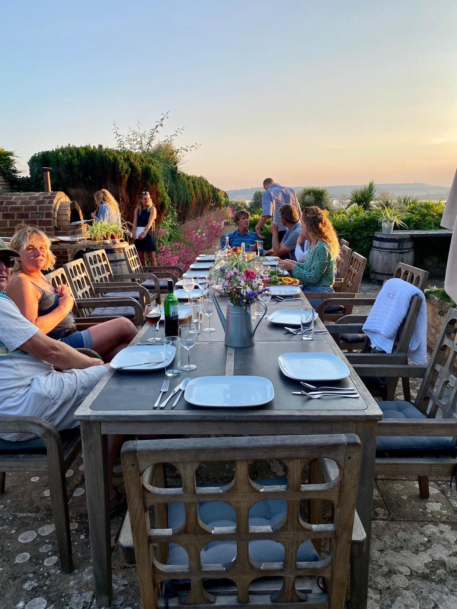 엑스머스 The Beach House-Devon- On The Beach- Sleeps 20 빌라 외부 사진